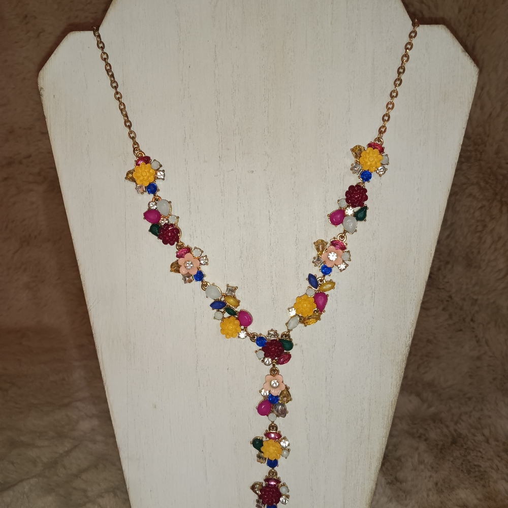 INC International Concepts Vibrant Floral Necklace